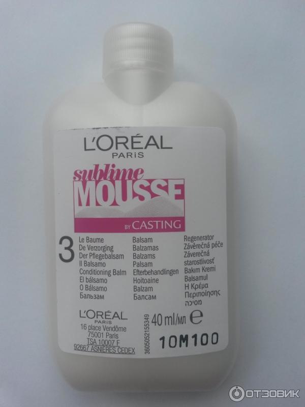 Краска-мусс для волос L'Oreal Paris Sublime Mousse фото