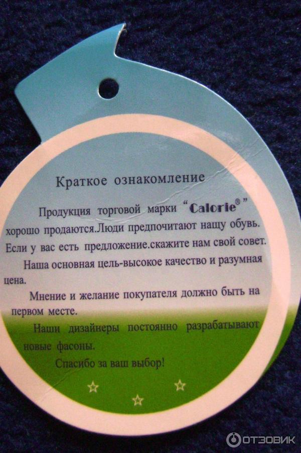 Резиновые сапоги Calorie фото