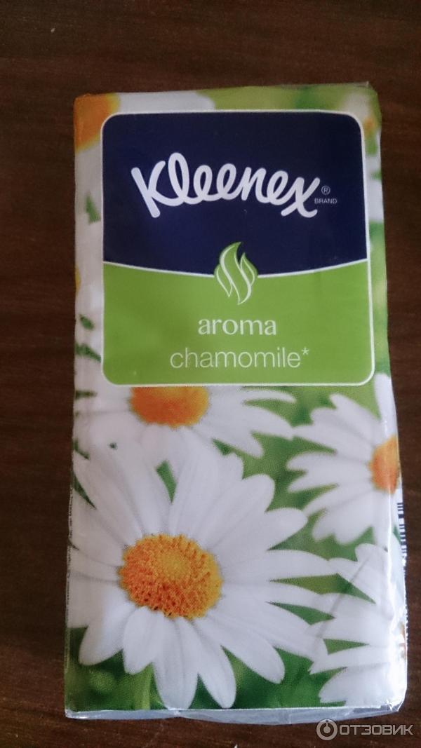 Бумажные платочки Kleenex Ромашка фото