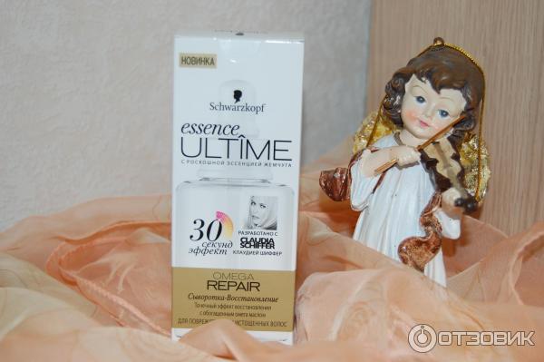 Сыворотка-Восстановление Schwarzkopf Essence ULTIME Serum OMEGA REPAIR для волос