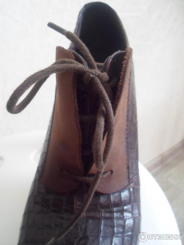 туфли на шнурхах Paolo Conte