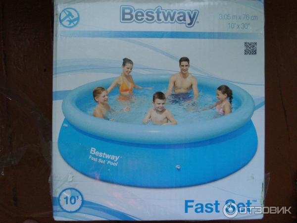 Бассейн надувной Bestway Fast-Set Pool фото