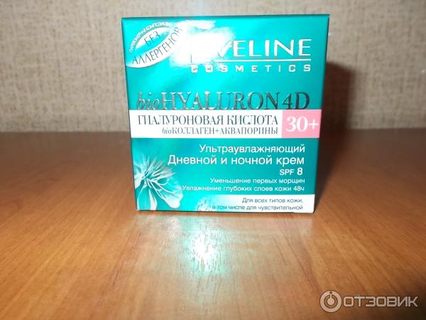 Концентрированный дневной и ночной крем Eveline Cosmetics Bio Hyaluron 4D фото