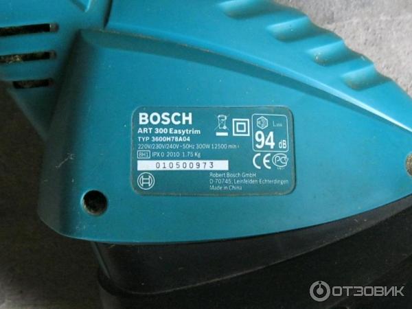 Электрический триммер Bosch ART 300 Easytrim фото