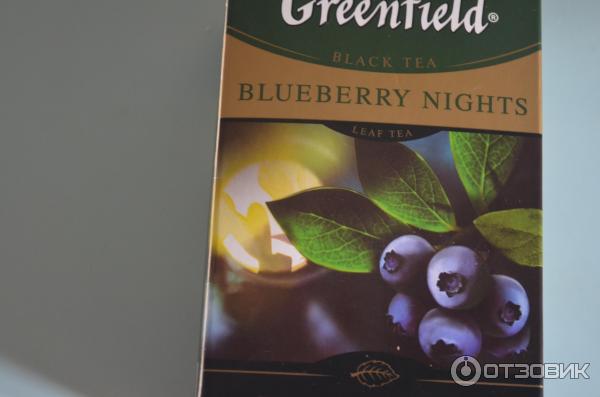 Чай Greenfield Blueberry Night фото