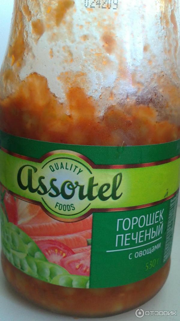 Горошек печеный с овощами Assortel фото