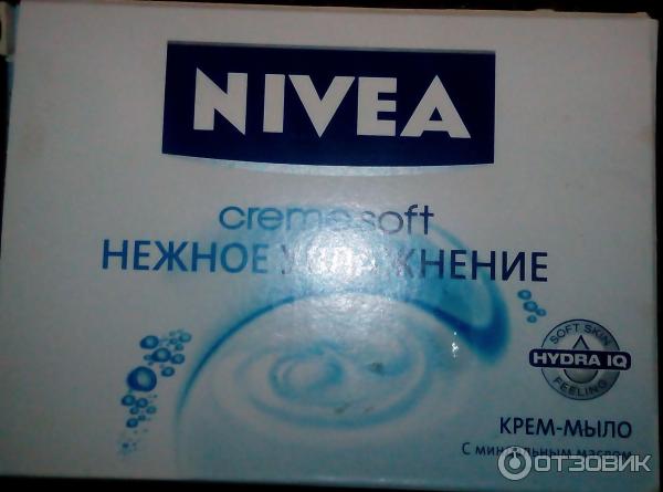 Мыло Nivea Нежное увлажнение фото