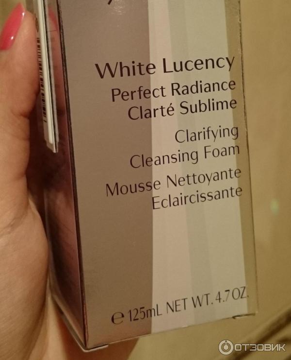 Очищающая пенка выравнивающая цвет лица Shiseido White Lucency фото