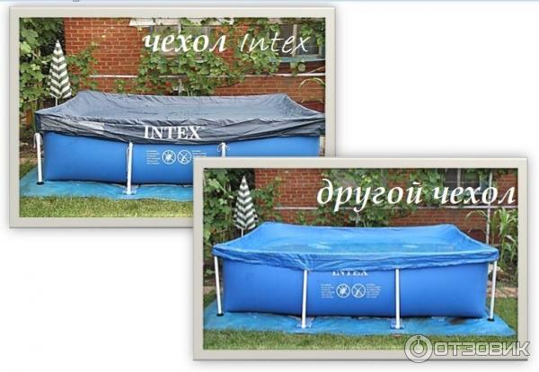 Тент для каркасного бассейна Intex фото
