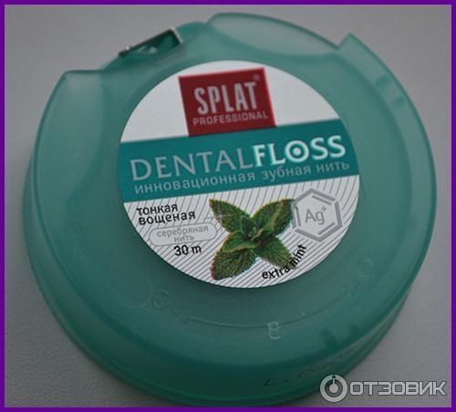 Зубная нить Splat Dental Floss фото