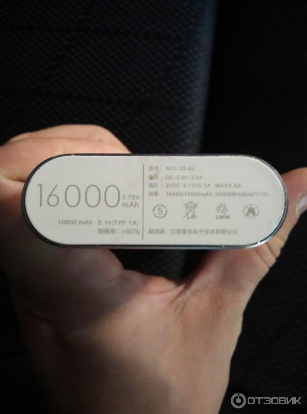 Зарядное устройство Xiaomi Power Bank 16000 mAh фото