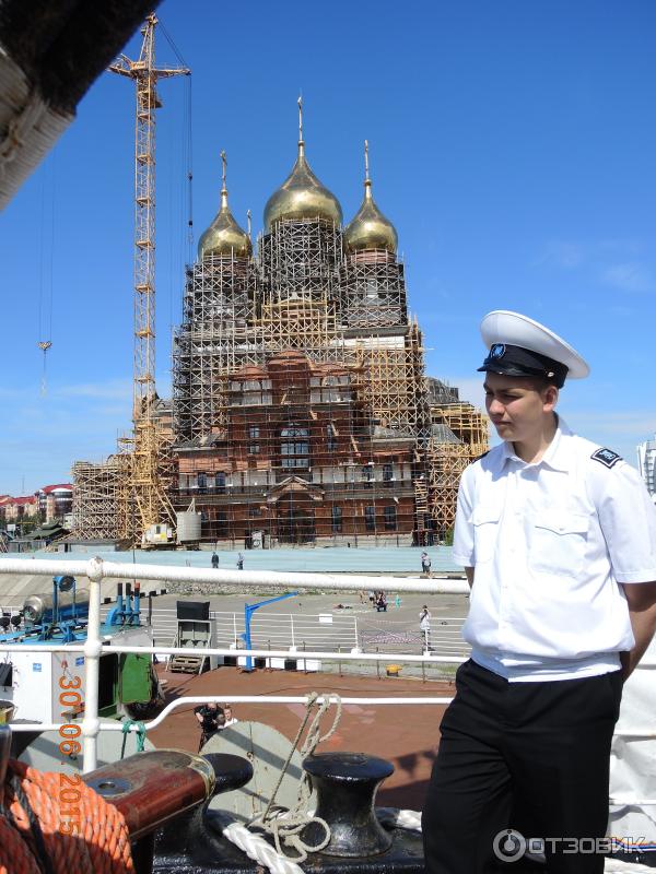 Экскурсия на барк Крузенштерн в Архангельске