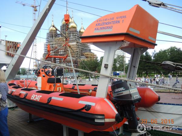 Экскурсия на барк Крузенштерн в Архангельске