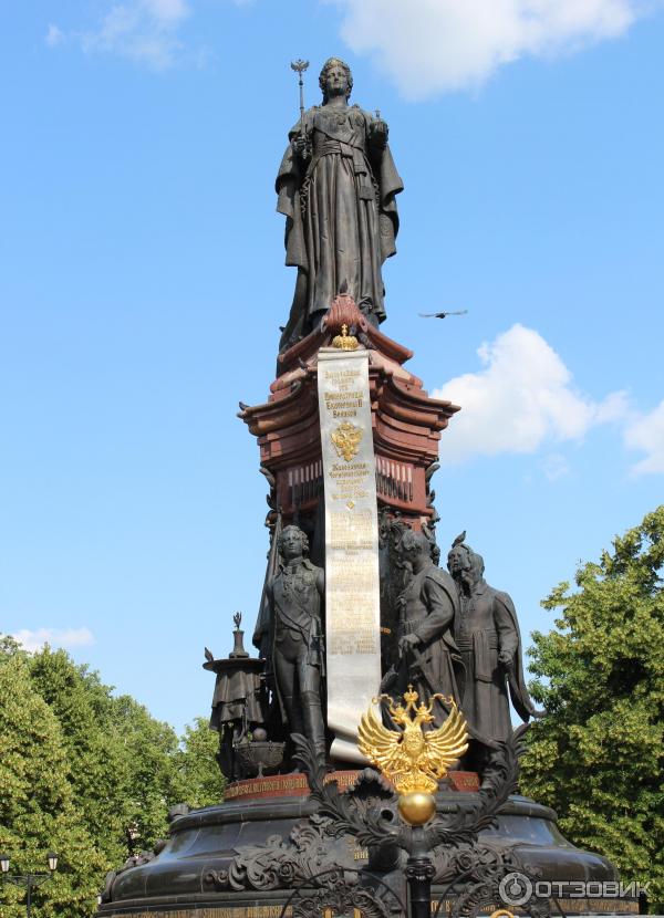 Памятник екатерине в краснодаре фото Отзыв о Экскурсия по г. Краснодар (Россия) Прогулка по улице Красной - самой про