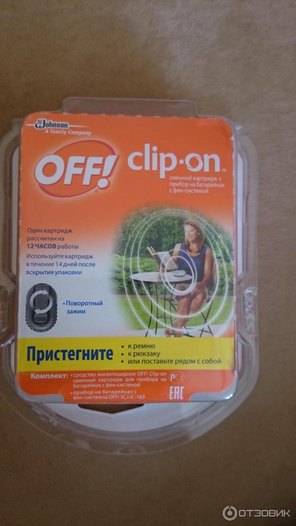 Средство от комаров Off Clip-On фото