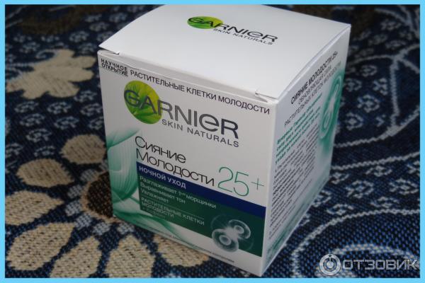 Крем для лица Garnier Сияние молодости 25+ ночной уход фото