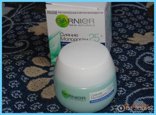 Крем для лица Garnier Сияние молодости 25+ ночной уход фото