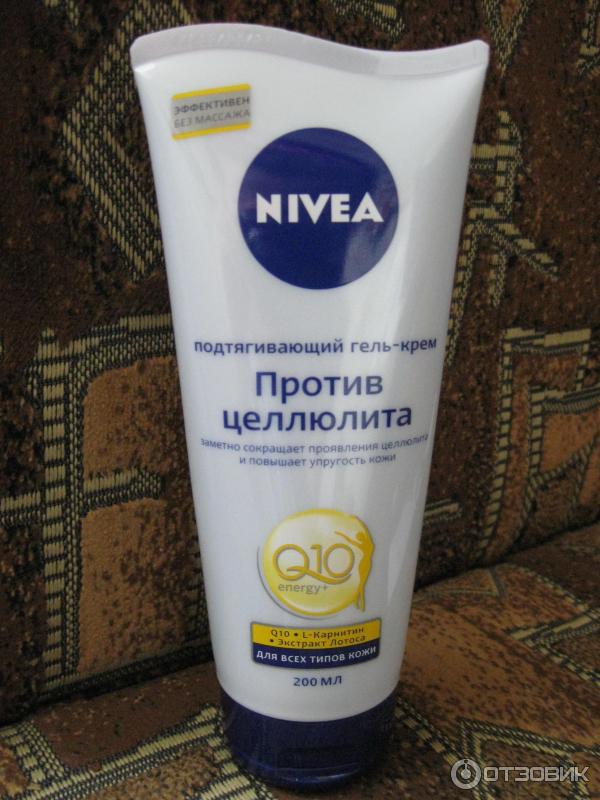 Гель-крем против целлюлита Nivea Q10 Plus фото