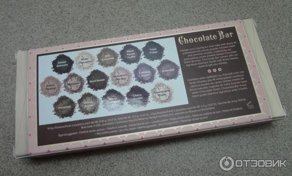 Палетка теней Chocolate Bar Eye Shadow Collection Too Faced фото