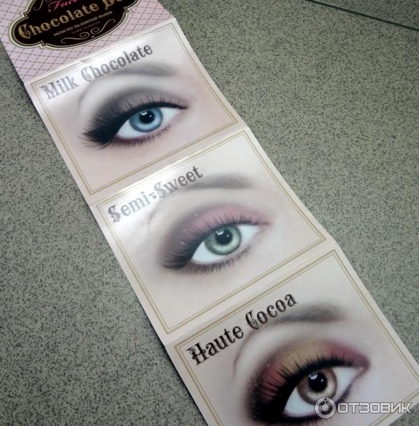 Палетка теней Chocolate Bar Eye Shadow Collection Too Faced фото