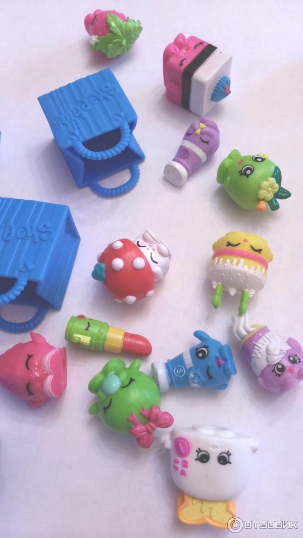 некоторые из фигурок Shopkins