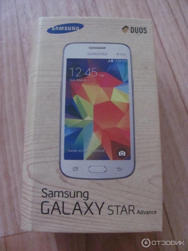 Смартфон Samsung GALAXY Star Advance G350E фото