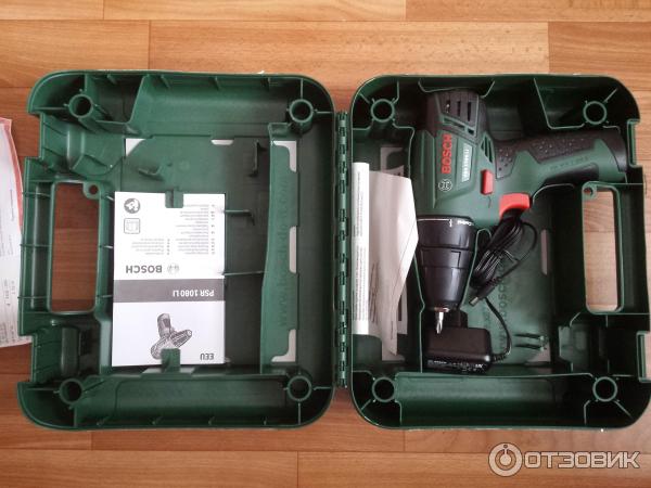 Отзыв о Аккумуляторная дрель-шуруповерт Bosch PSR 1080 LI | Отличная ...