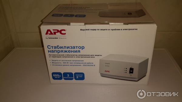 Стабилизатор напряжения APC Line-R 1200 фото