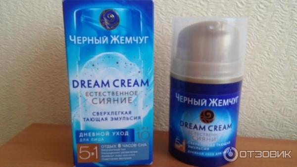 Крем для лица Черный Жемчуг Dream Cream Естественное сияние фото