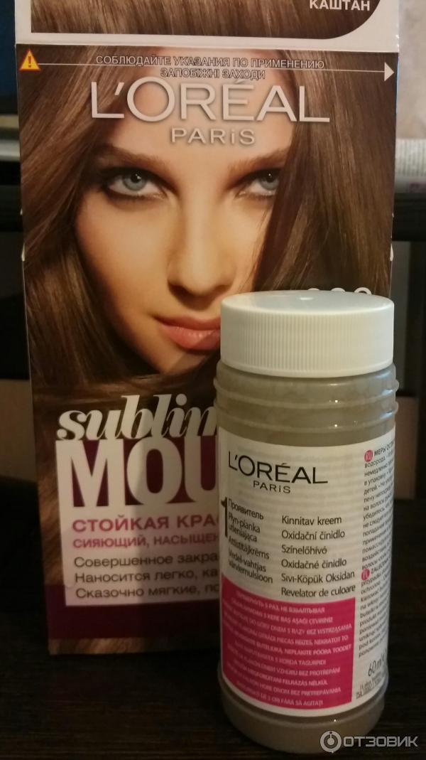 Краска-мусс для волос L'Oreal Paris Sublime Mousse фото