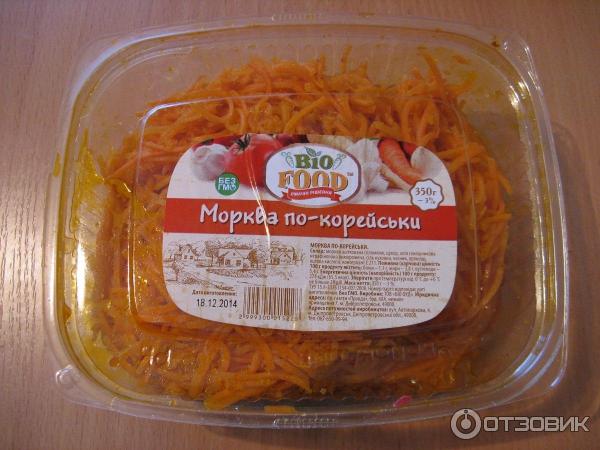 Морковь по-корейски Bio food фото