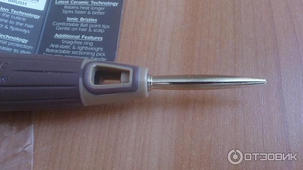 Щетка Olivia Garden Nano Thermic Ceramic + ion VTS Brush фото