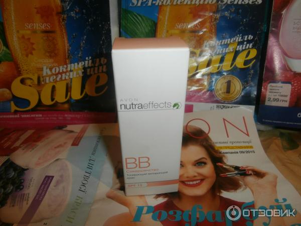 Тонирующий крем Avon Nutra Effects BB Совершенство SPF 15 фото