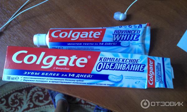 Зубная паста Colgate Комплексное отбеливание фото