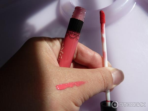 Стойкая помада Long Lasting Lip Gloss фото