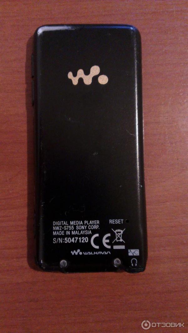 Плеер Sony Walkman NWZ-S755