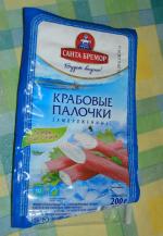 Крабовые палочки охлажденные "Санта Бремор" фото
