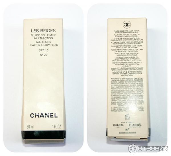 Тональный флюид Chanel Les Beiges All In One Healthy Glow Fluid SPF 15 фото