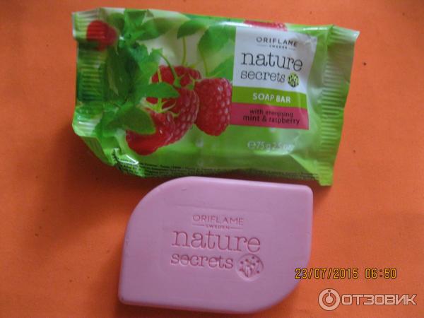 Мыло Oriflame Nature Secrets Малина и мята фото