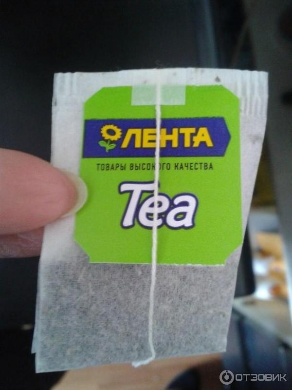 Чай Лента Green Tea с мелиссой с ароматом лимона и мяты фото