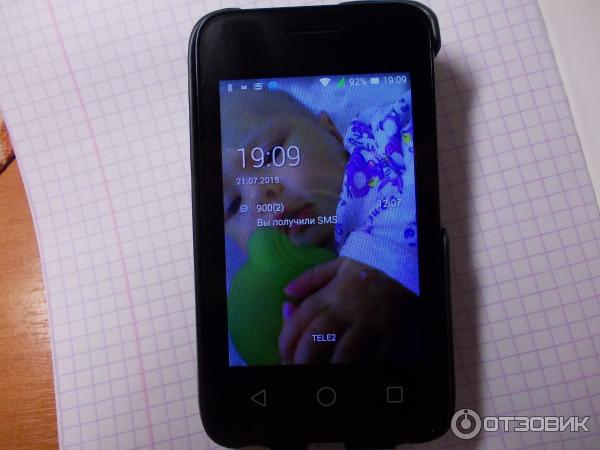 Смартфон Alcatel One Touch Pixi 3 4009D фото