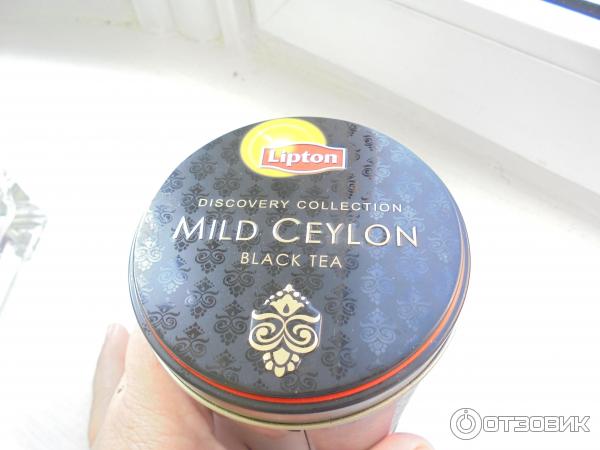 Чай черный Lipton Mild Ceylon discoveri collektion фото