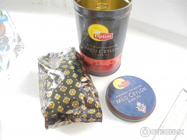 Чай черный Lipton Mild Ceylon discoveri collektion фото