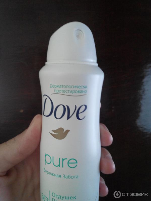 Дезодорант-антиперспирант Dove Pure Бережная забота фото