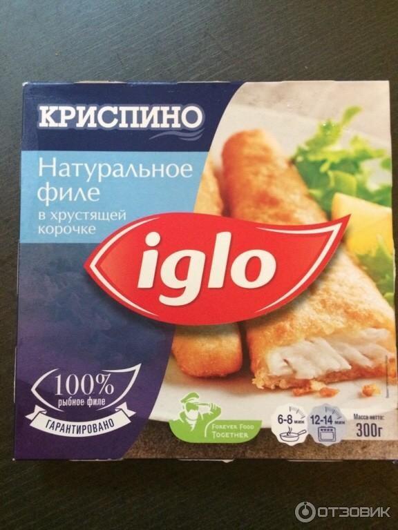 Филе рыбное в хрустящей корочке Iglo Филе -Криспино фото