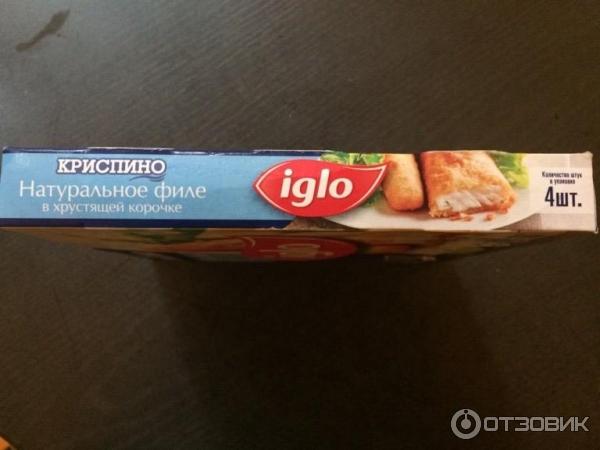 Филе рыбное в хрустящей корочке Iglo Филе -Криспино фото