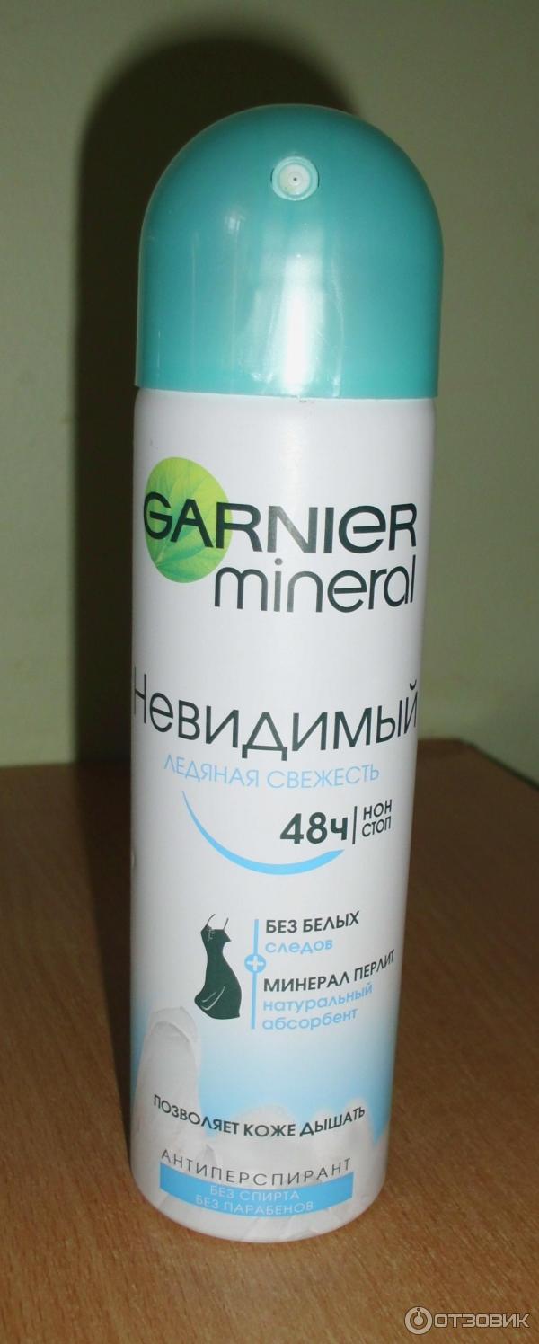 Твердый дезодорант-антиперспирант Garnier Невидимый ледяная свежесть фото