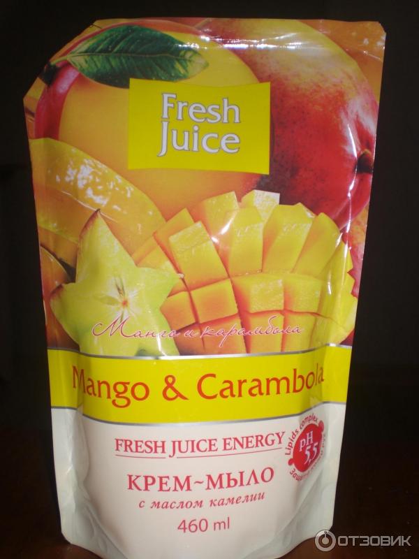 Жидкое мыло Fresh Juice Mango &Carambola фото