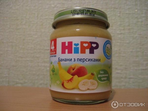 Фруктовое пюре Hipp фото