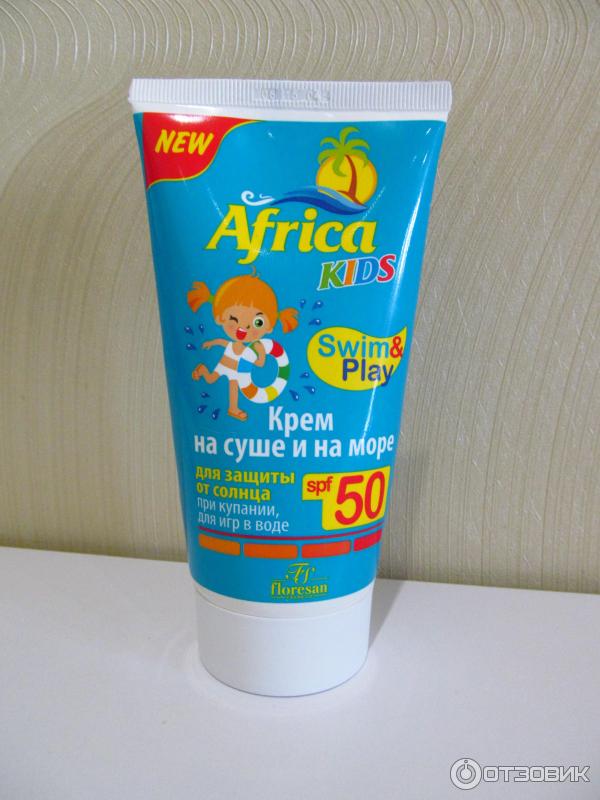 Крем для защиты от солнца Floresan Africa Kids SPF 50 фото